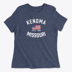 Kenoma Missouri Patriot Women's Cotton T-Shirt
