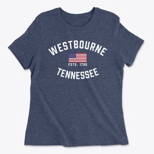Westbourne Tennessee Patriot Women's Cotton T-Shirt