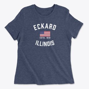 Eckard Illinois Patriot Women's Cotton T-Shirt
