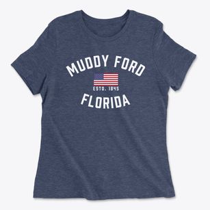 Muddy Ford Florida Patriot Women's Cotton T-Shirt