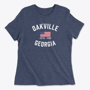 Oakville Georgia Patriot Women's Cotton T-Shirt