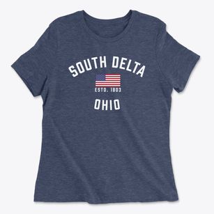 South Delta Ohio Patriot Women's Cotton T-Shirt