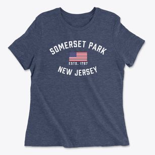 Somerset Park New Jersey Patriot Women's Cotton T-Shirt