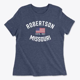 Robertson Missouri Patriot Women's Cotton T-Shirt