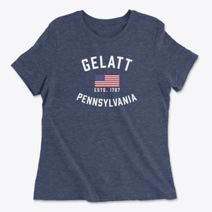 Gelatt Pennsylvania Patriot Women's Cotton T-Shirt