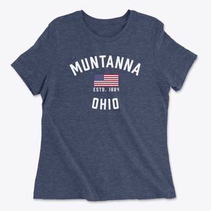 Muntanna Ohio Patriot Women's Cotton T-Shirt