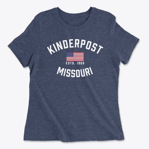 Kinderpost Missouri Patriot Women's Cotton T-Shirt
