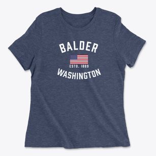 Balder Washington Patriot Women's Cotton T-Shirt