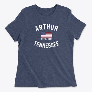 Arthur Tennessee Patriot Women's Cotton T-Shirt
