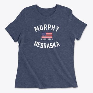 Murphy Nebraska Patriot Women's Cotton T-Shirt
