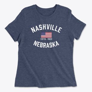 Nashville Nebraska Patriot Women's Cotton T-Shirt