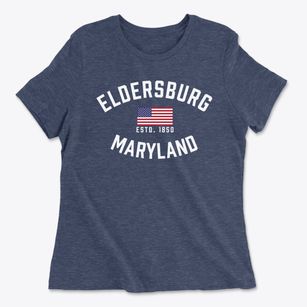 Eldersburg Maryland Patriot Women's Cotton T-Shirt