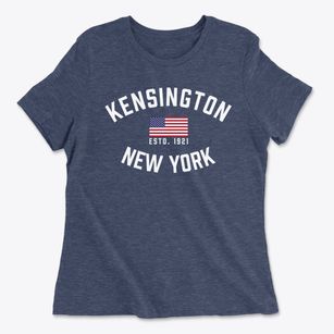 Kensington New York Patriot Women's Cotton T-Shirt