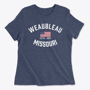 Weaubleau Missouri Patriot Women's Cotton T-Shirt