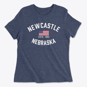 Newcastle Nebraska Patriot Women's Cotton T-Shirt