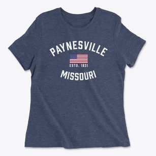 Paynesville Missouri Patriot Women's Cotton T-Shirt