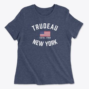 Trudeau New York Patriot Women's Cotton T-Shirt