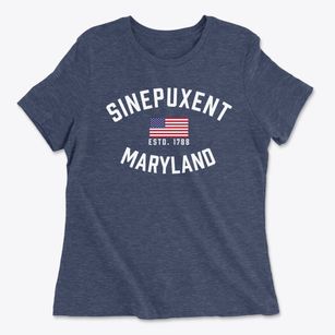 Sinepuxent Maryland Patriot Women's Cotton T-Shirt