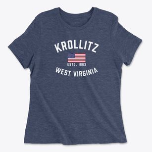 Krollitz West Virginia Patriot Women's Cotton T-Shirt