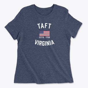 Taft Virginia Patriot Women's Cotton T-Shirt