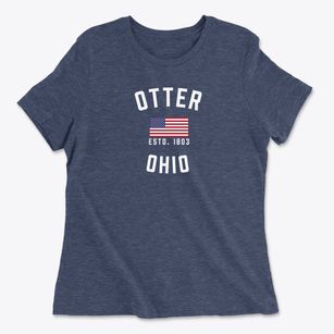 Otter Ohio Patriot Women's Cotton T-Shirt