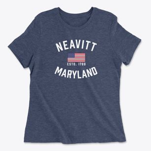 Neavitt Maryland Patriot Women's Cotton T-Shirt