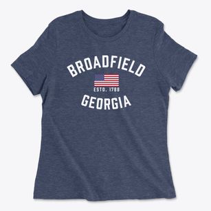 Broadfield Georgia Patriot Women's Cotton T-Shirt