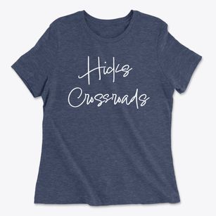 Hicks Crossroads North Carolina Freestyle Women's Cotton T-Shirt