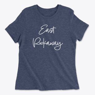 East Rockaway New York Freestyle Women's Cotton T-Shirt