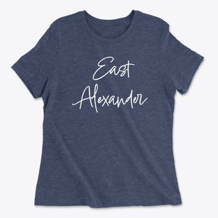 East Alexander New York Freestyle Women's Cotton T-Shirt