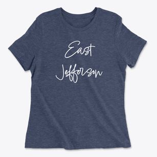 East Jefferson New York Freestyle Women's Cotton T-Shirt