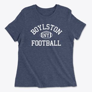 Boylston New York Football Women's Cotton T-Shirt