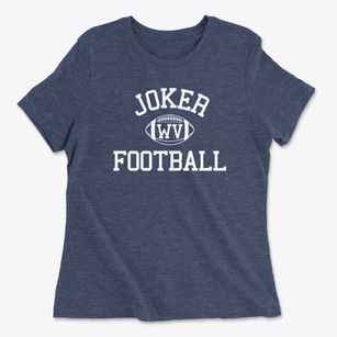 Joker West Virginia Football Women's Cotton T-Shirt