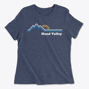 Hand Valley Arkansas Mountain View Women's Cotton T-Shirt