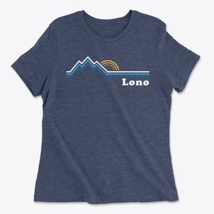Lono Arkansas Mountain View Women's Cotton T-Shirt