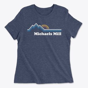 Michaels Mill Maryland Mountain View Women's Cotton T-Shirt