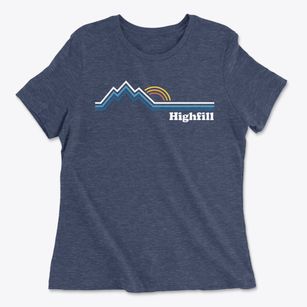 Highfill Arkansas Mountain View Women's Cotton T-Shirt