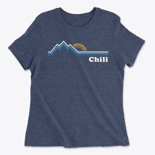 Chili Wisconsin Mountain View Women's Cotton T-Shirt