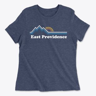 East Providence Pennsylvania Mountain View Women's Cotton T-Shirt