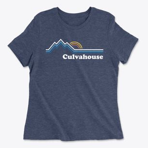 Culvahouse Tennessee Mountain View Women's Cotton T-Shirt
