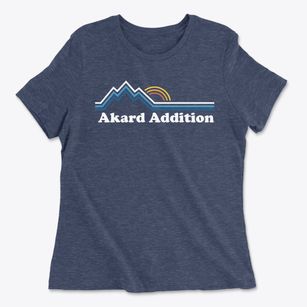 Akard Addition Tennessee Mountain View Women's Cotton T-Shirt