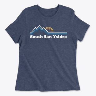 South San Ysidro New Mexico Mountain View Women's Cotton T-Shirt