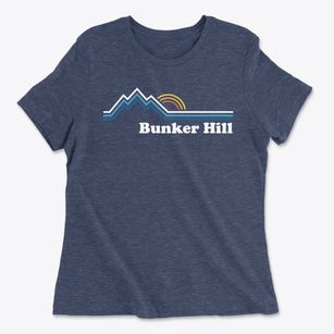 Bunker Hill Virginia Mountain View Women's Cotton T-Shirt