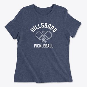 Hillsboro Illinois Pickleball Women's Cotton T-Shirt