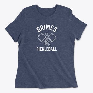 Grimes California Pickleball Women's Cotton T-Shirt