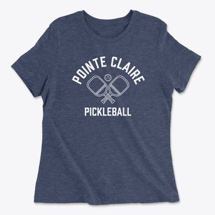 Pointe Claire Louisiana Pickleball Women's Cotton T-Shirt