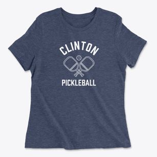 Clinton North Carolina Pickleball Women's Cotton T-Shirt