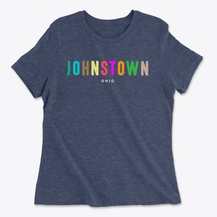 Johnstown Ohio Color Pop Women's Cotton T-Shirt