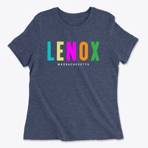 Lenox Massachusetts Color Pop Women's Cotton T-Shirt