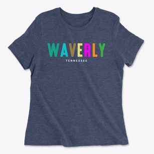 Waverly Tennessee Color Pop Women's Cotton T-Shirt